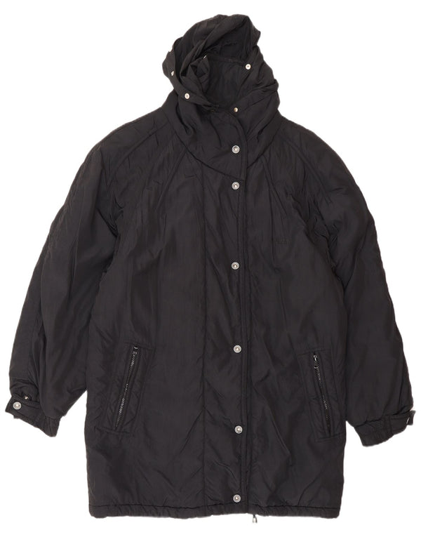 Colmar Womens Hooded Oversized Padded Coat IT 44 Medium Black