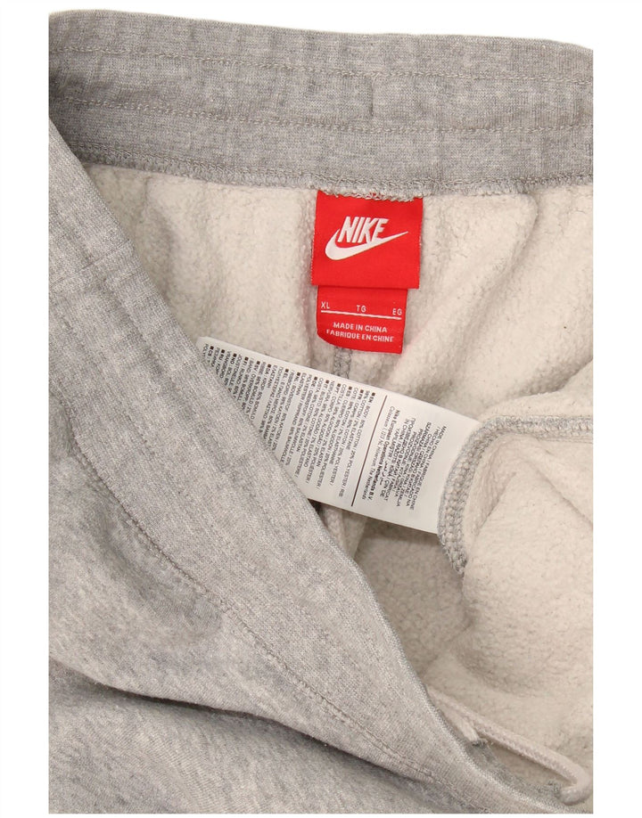 Nike Mens Tracksuit Trousers Joggers XL  Grey Cotton