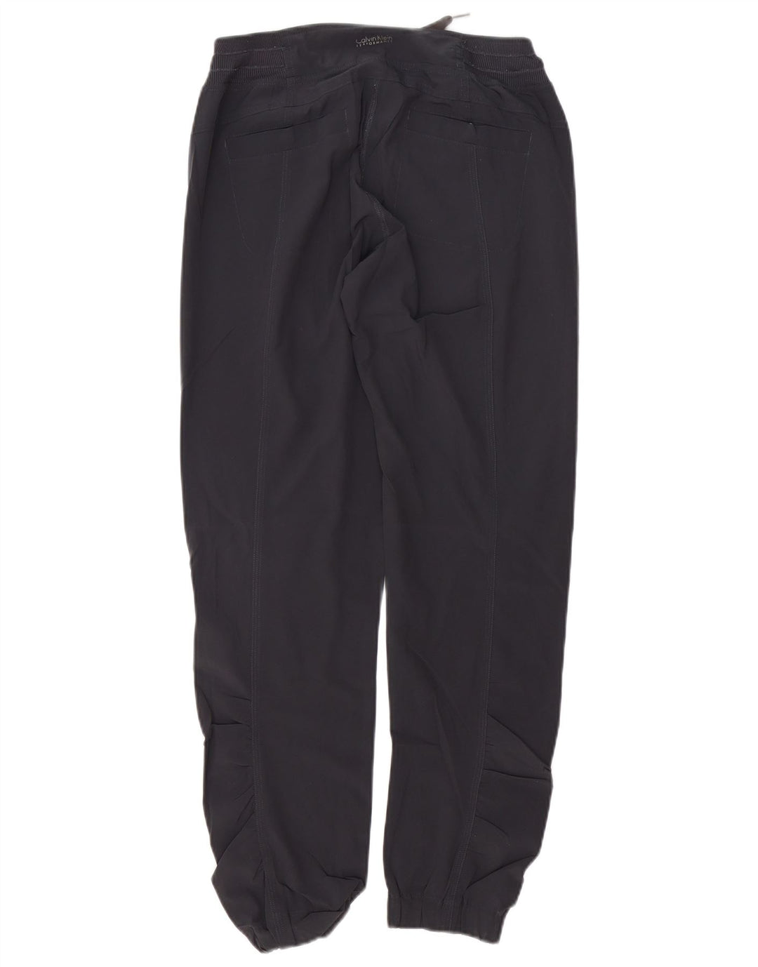 CALVIN KLEIN Womens Tracksuit Trousers Joggers UK 10 Small  Grey Polyester