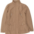 MARINA YACHTING Womens Utility Jacket IT 42 Medium Beige Polyester