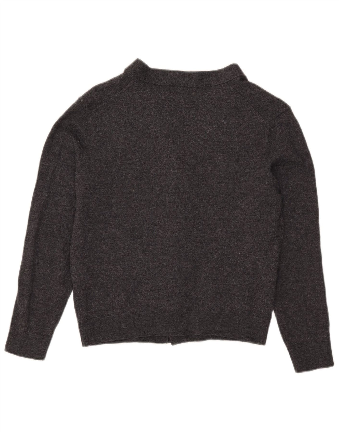 Zara Mens Cardigan Sweater XL Grey Acrylic