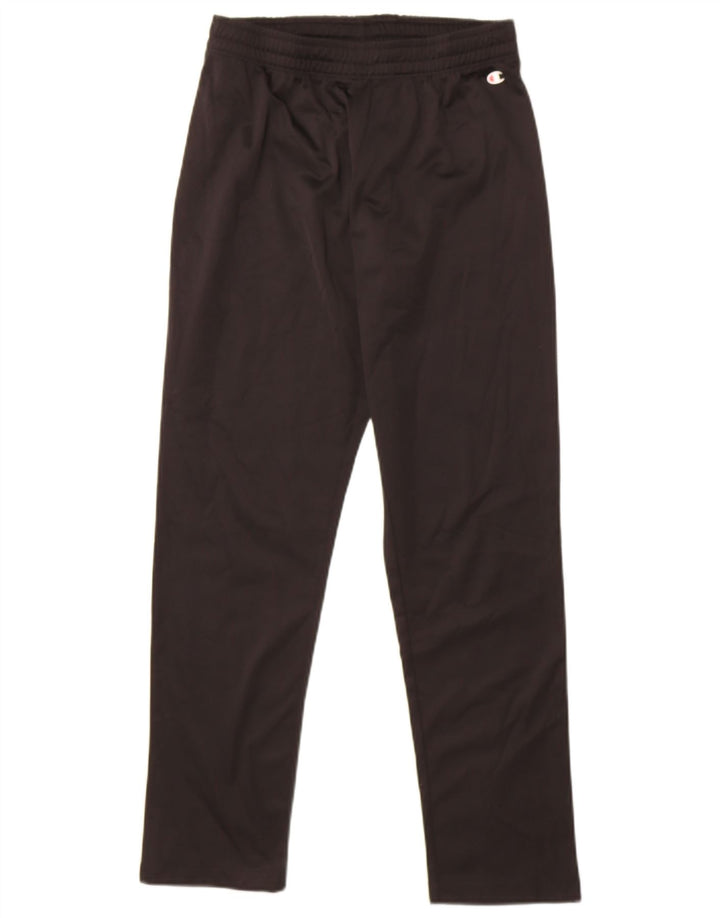 CHAMPION Womens Tracksuit Trousers UK 6 XS  Black Polyester