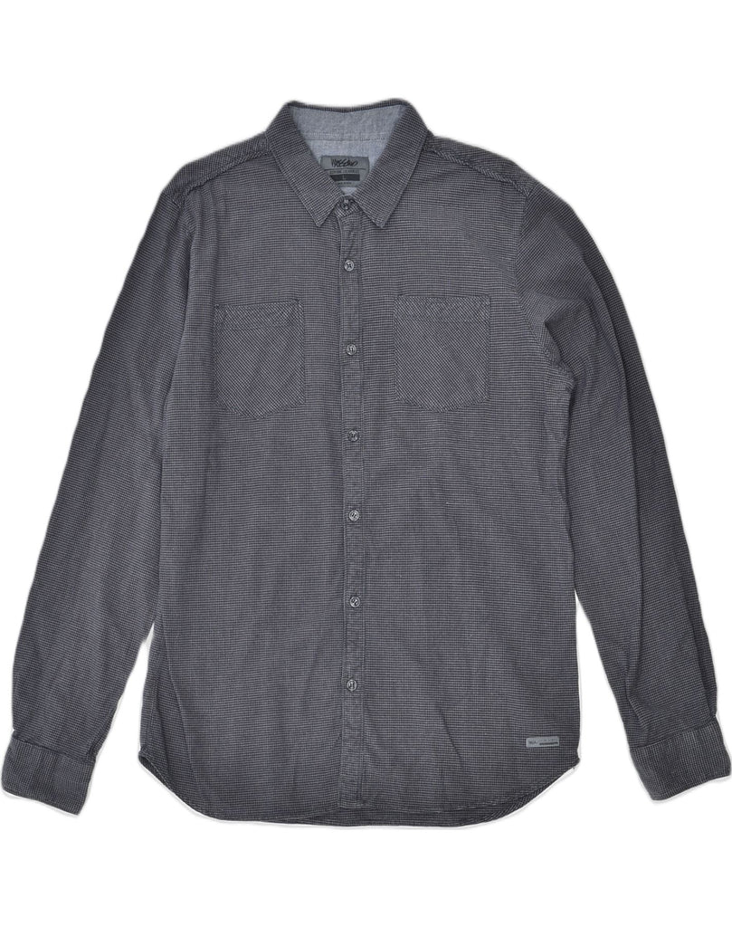 MOSSIMO Mens Shirt Large Grey Cotton | Vintage | Thrift | Second-Hand | Used Clothing | Messina Hembry 