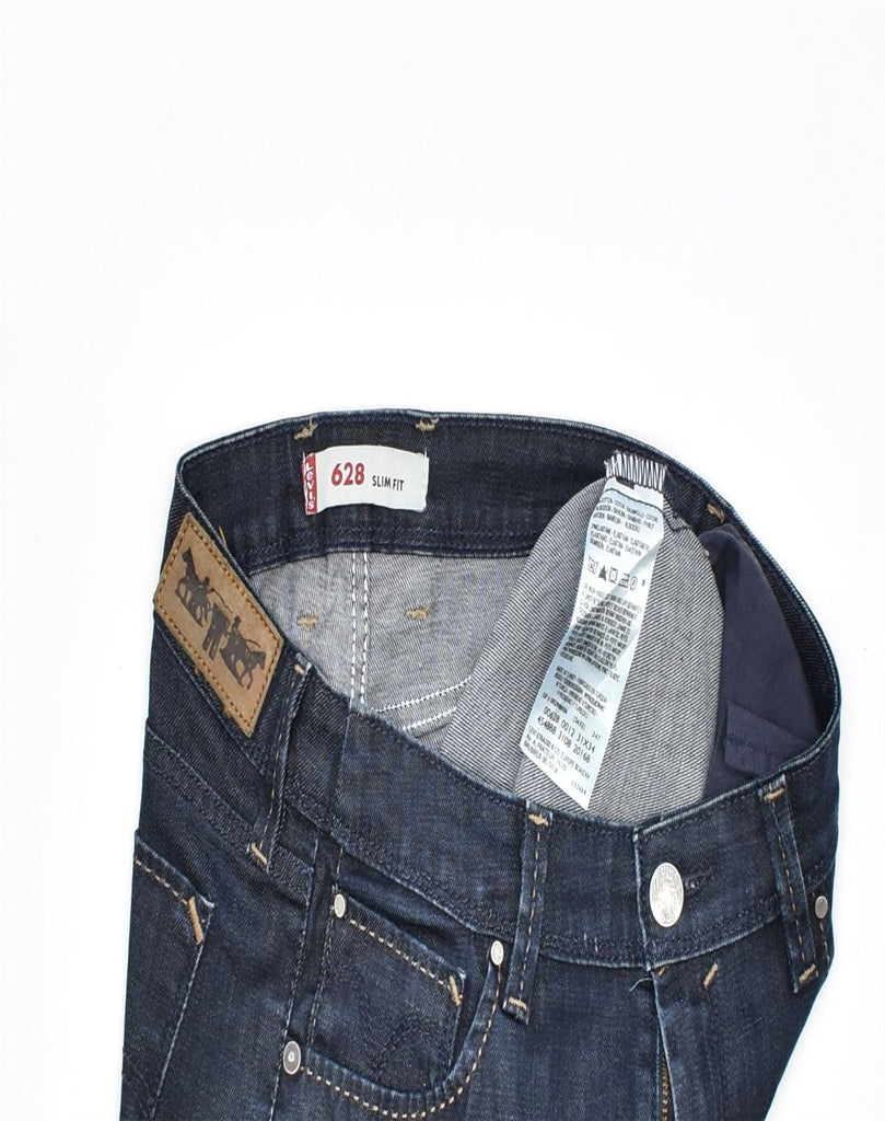 LEVI'S Womens 628 Slim Fit Jeans W31 L28 Blue Cotton | Vintage | Thrift | Second-Hand | Used Clothing | Messina Hembry 