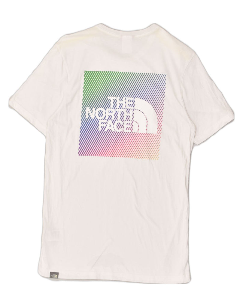 THE NORTH FACE Mens Graphic T-Shirt Top XS White Cotton | Vintage The North Face | Thrift | Second-Hand The North Face | Used Clothing | Messina Hembry 