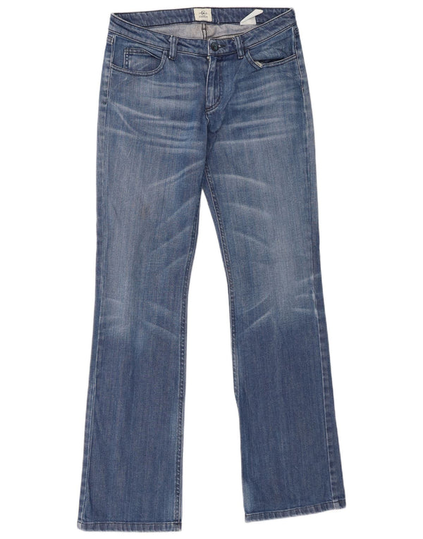 Cerruti 1881 Womens Bootcut Jeans W28 L32 Blue