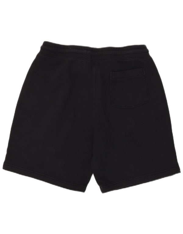 Hollister Mens Graphic Sport Shorts Medium  Black Cotton