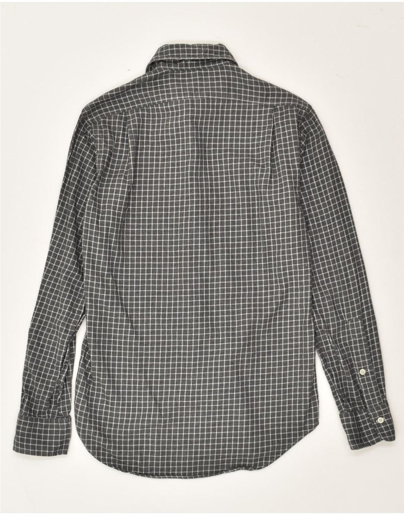 POLO RALPH LAUREN Boys Flannel Shirt 15-16 Years XS Grey Check Cotton | Vintage Polo Ralph Lauren | Thrift | Second-Hand Polo Ralph Lauren | Used Clothing | Messina Hembry 