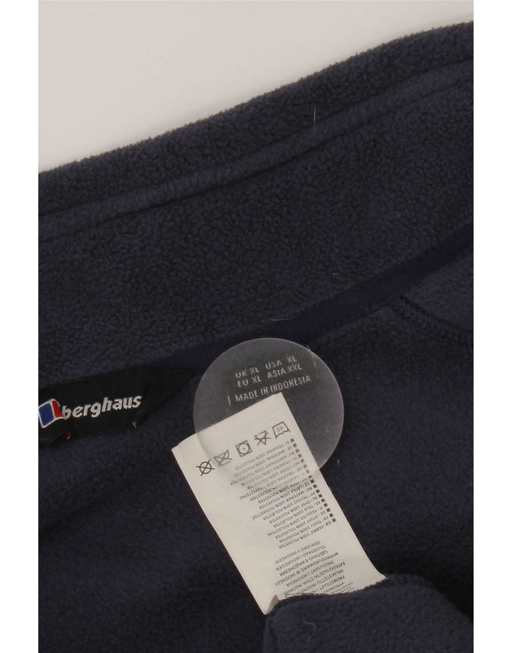Berghaus Mens Liner Fleece Jacket UK 42 XL Blue Polyester