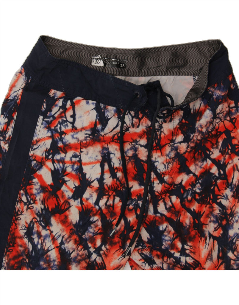 VOLCOM Mens Abstract Pattern Graphic Swimming Shorts Small  Multicoloured Vintage Volcom and Second-Hand Volcom from Messina Hembry 