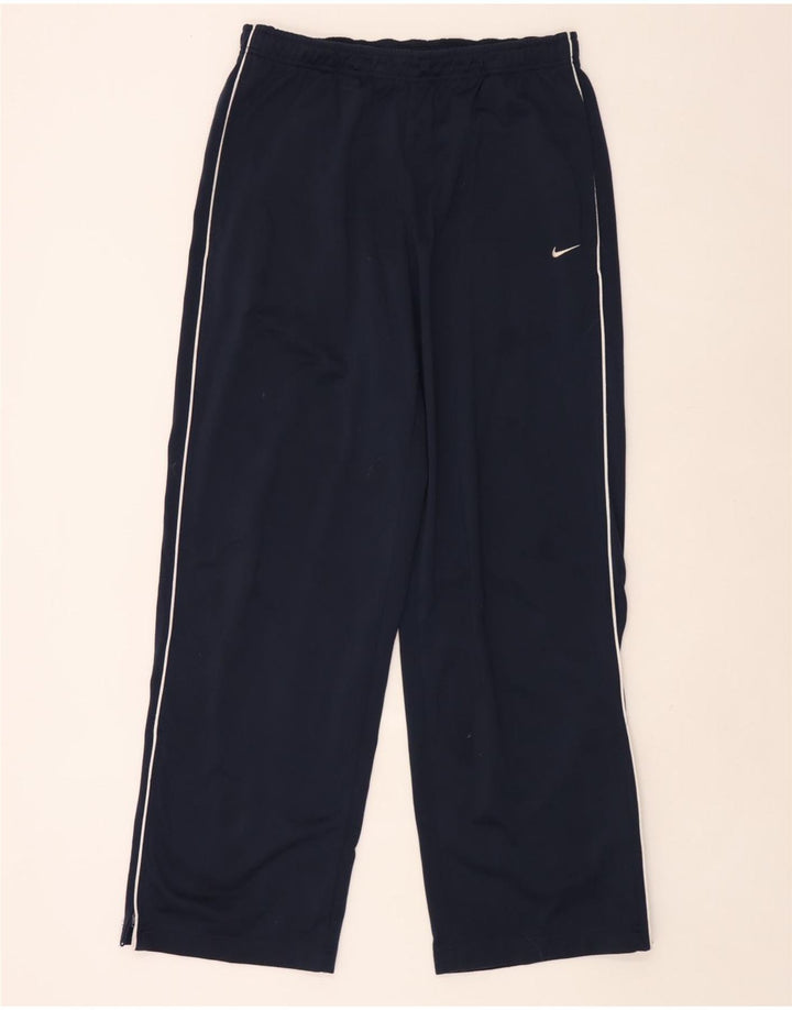 Nike Mens Tracksuit Trousers UK 44/46 XL Navy Blue Polyester