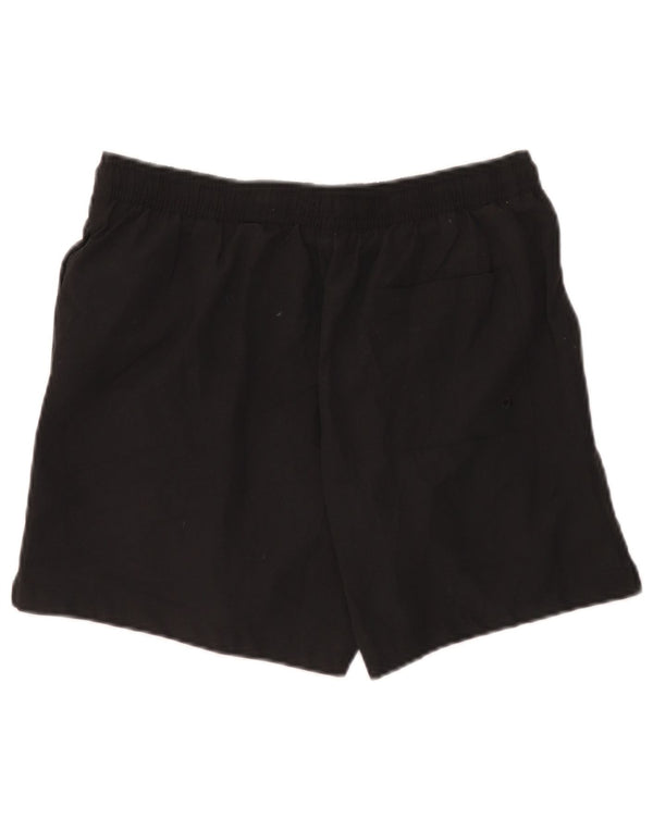 Calvin Klein Mens Graphic Swimming Shorts Medium Black Polyester