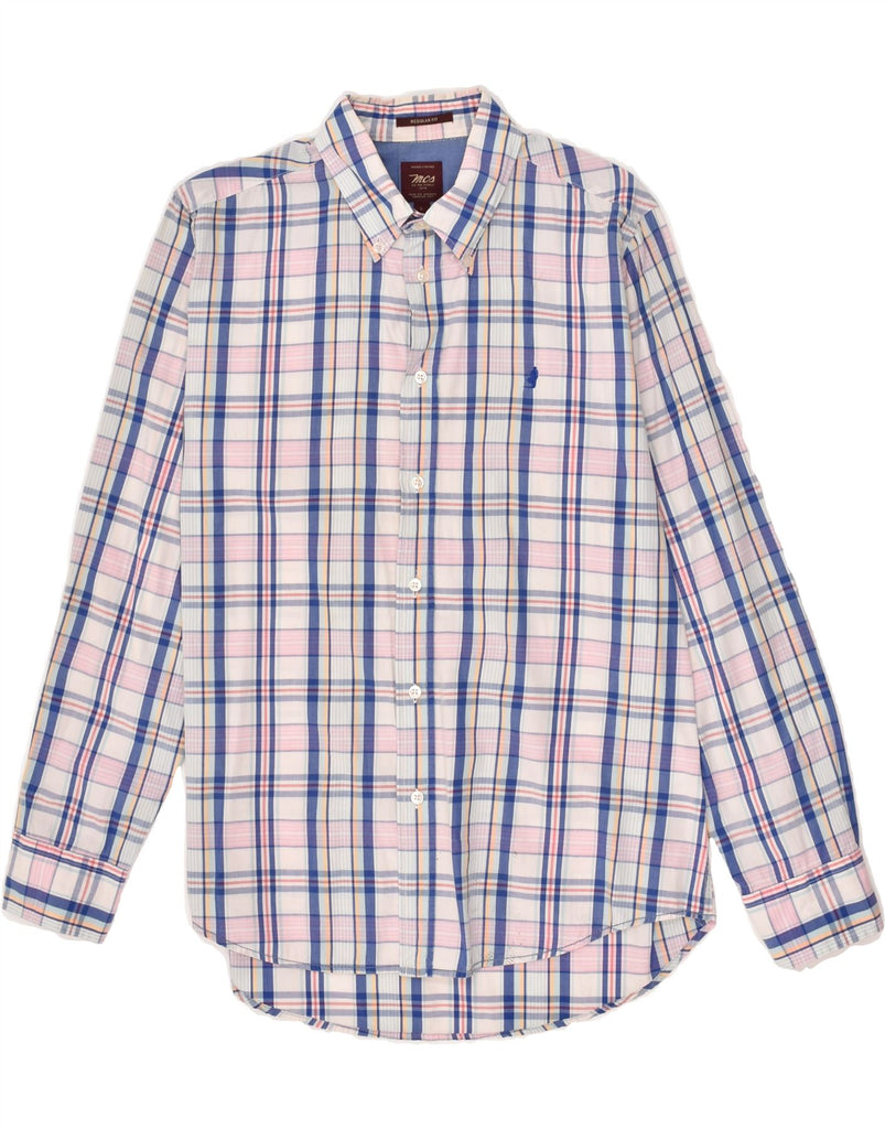 MARLBORO CLASSICS Mens Regular Fit Shirt Large Pink Check | Vintage Marlboro Classics | Thrift | Second-Hand Marlboro Classics | Used Clothing | Messina Hembry 