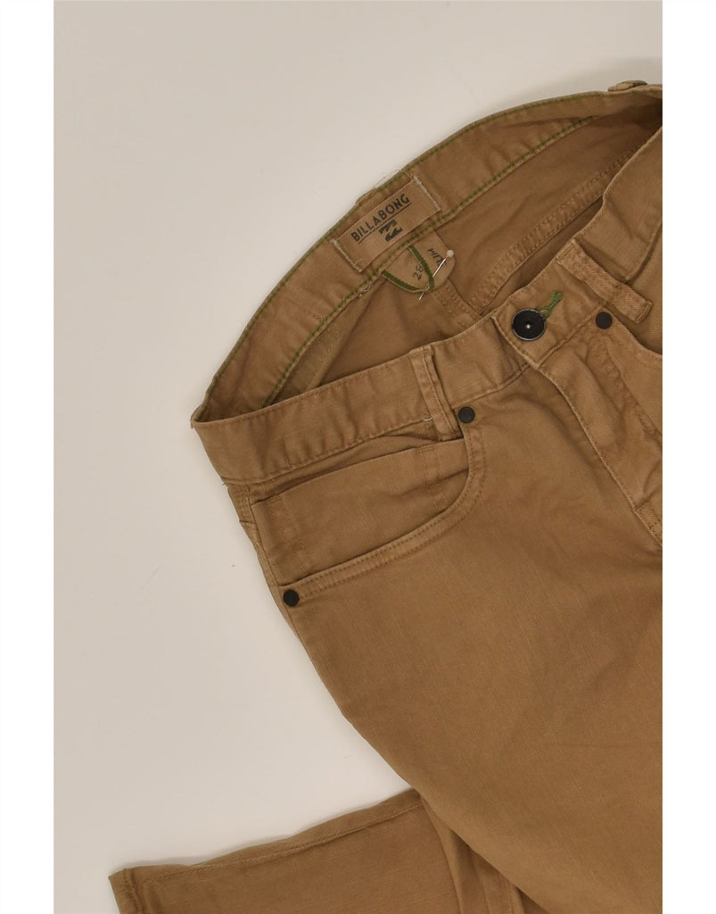 BILLABONG Mens Slim Jeans W26 L31 Brown Cotton | Vintage Billabong | Thrift | Second-Hand Billabong | Used Clothing | Messina Hembry 