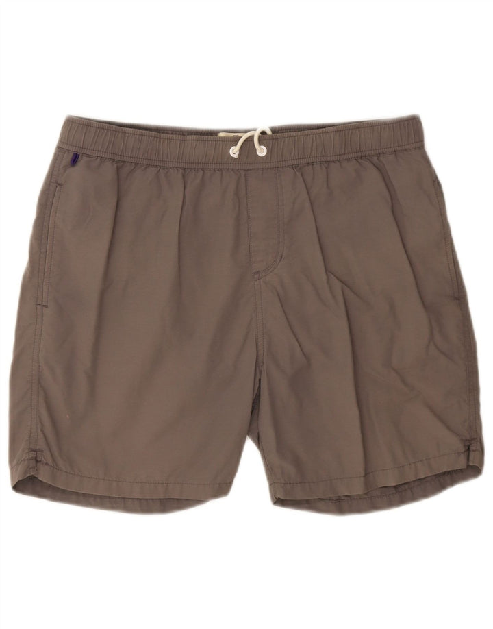 Scotch & Soda Mens Shorts Medium W32 Grey Cotton