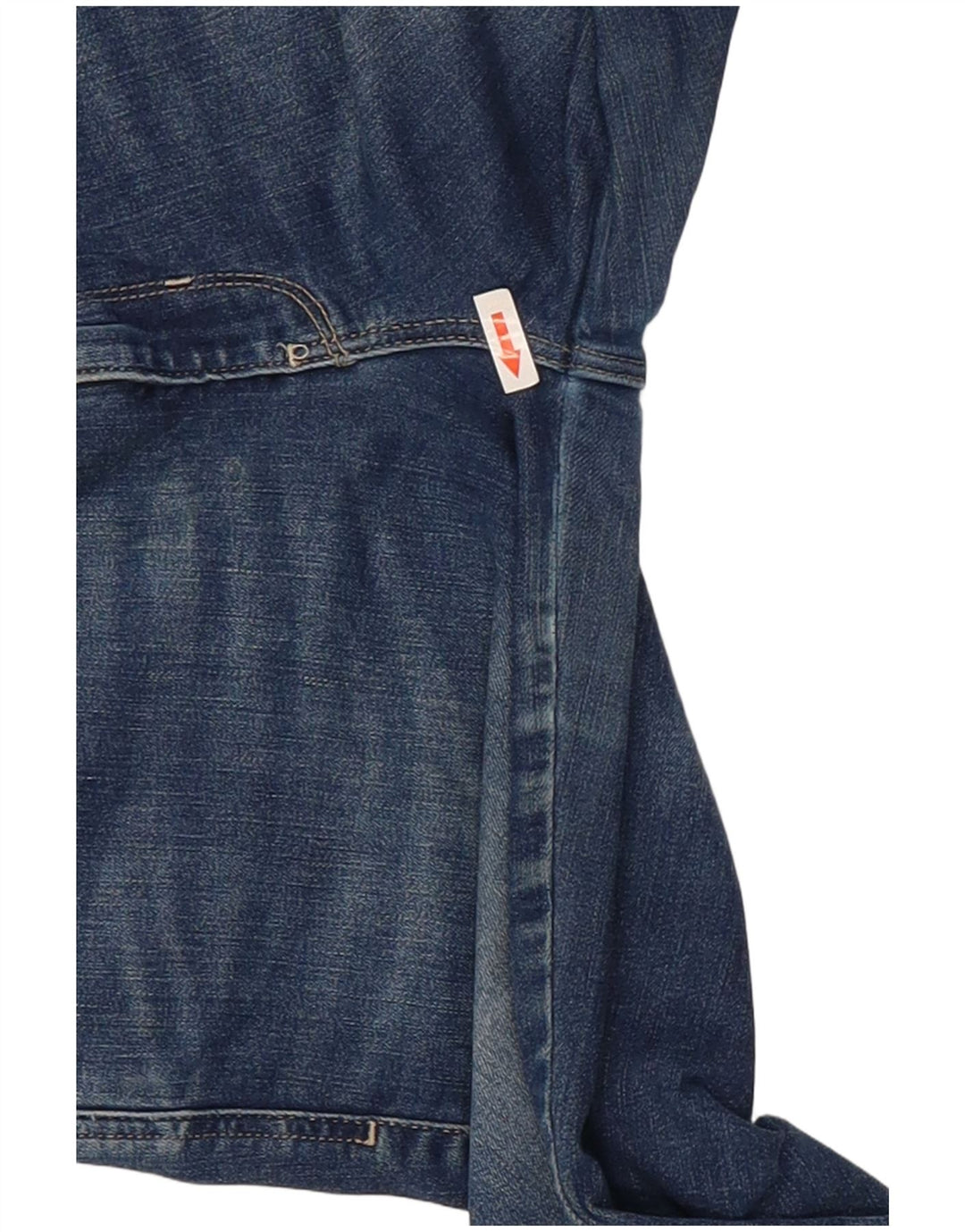 Guess Womens Mid Rise Straight Jeans W31 L31 Blue Cotton
