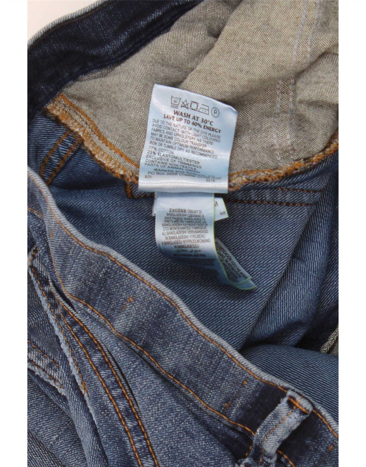 Marks & Spencer Mens Straight Jeans W34 L33 Blue Cotton