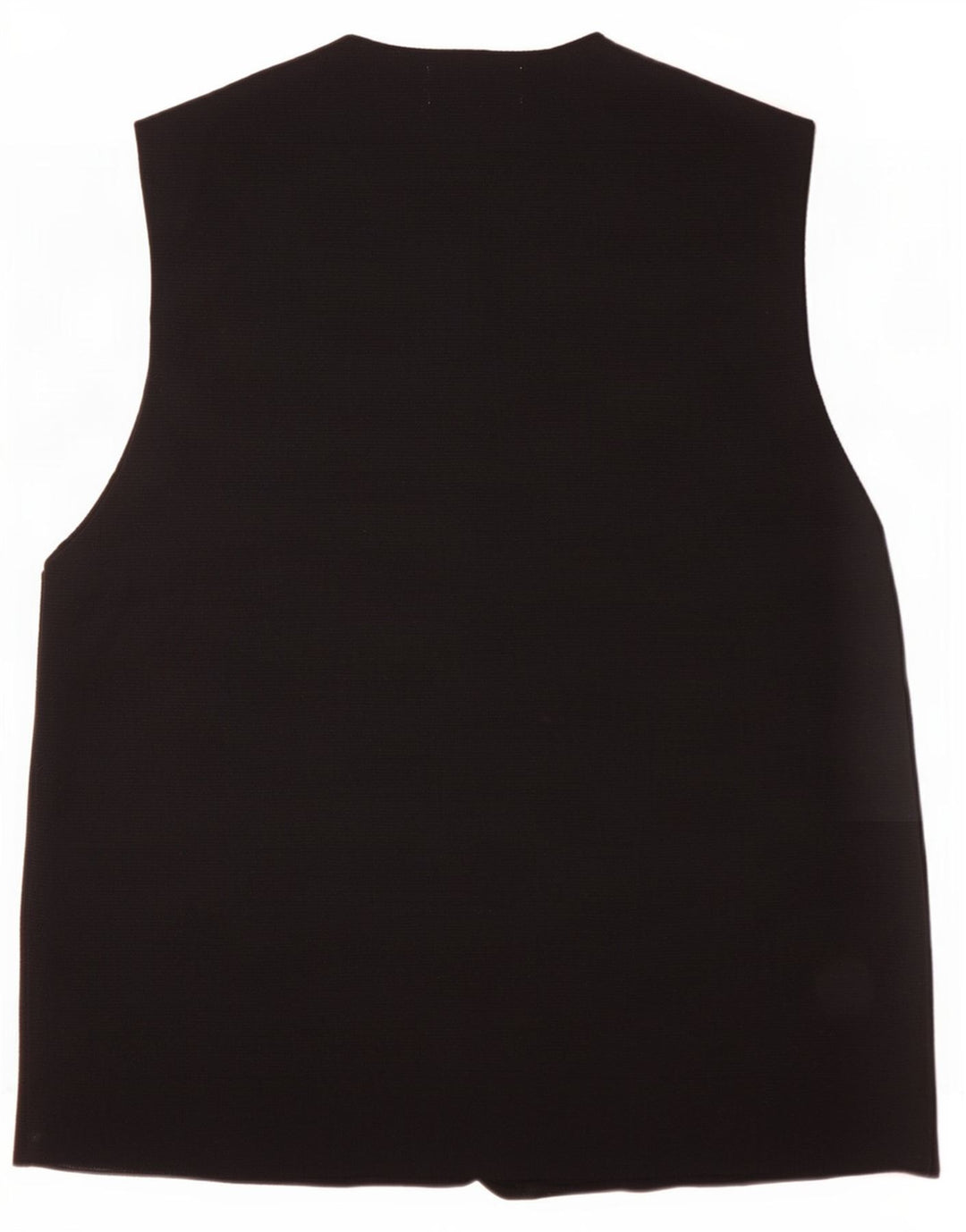 Zara Mens Vest Tank Top Medium Black Viscose