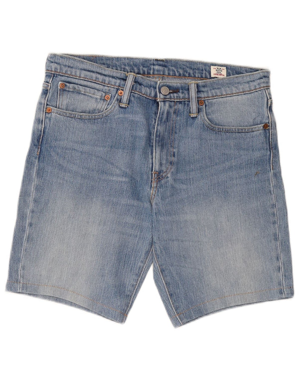 Levi's Mens 511 Denim Shorts W32 Medium Blue Cotton