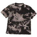 Reebok Mens Abstract Pattern T-Shirt Top Large Black Cotton