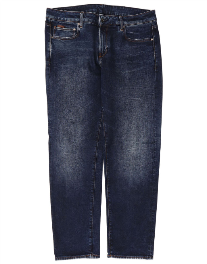 G-Star Womens Straight Jeans W30 L32 Blue Cotton
