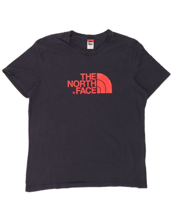 The North Face Mens Graphic T-Shirt Top XL Navy Blue