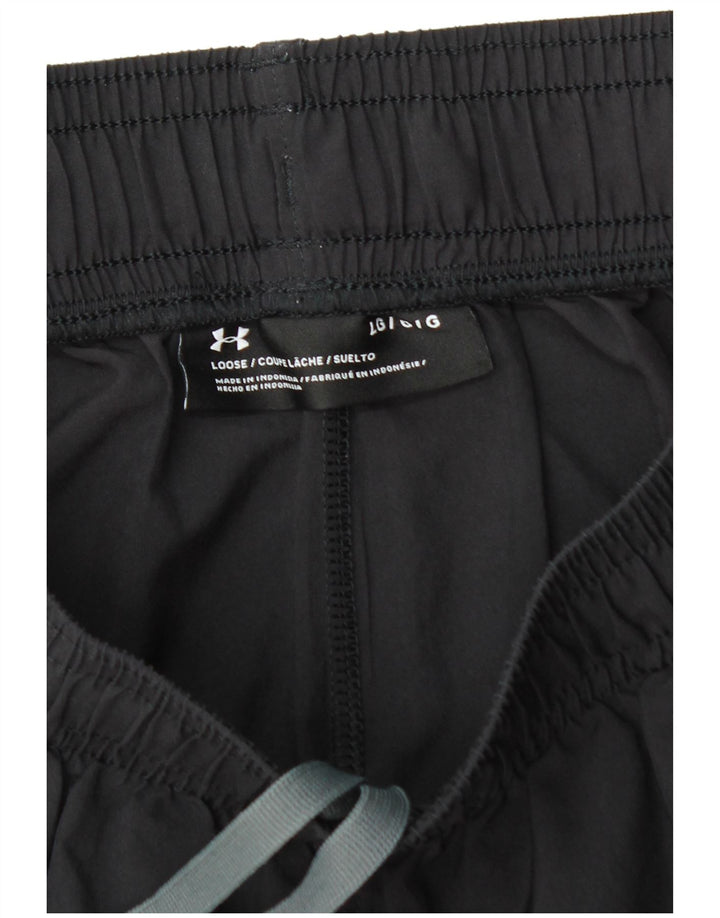 UNDER ARMOUR Mens Graphic Sport Shorts Large Black