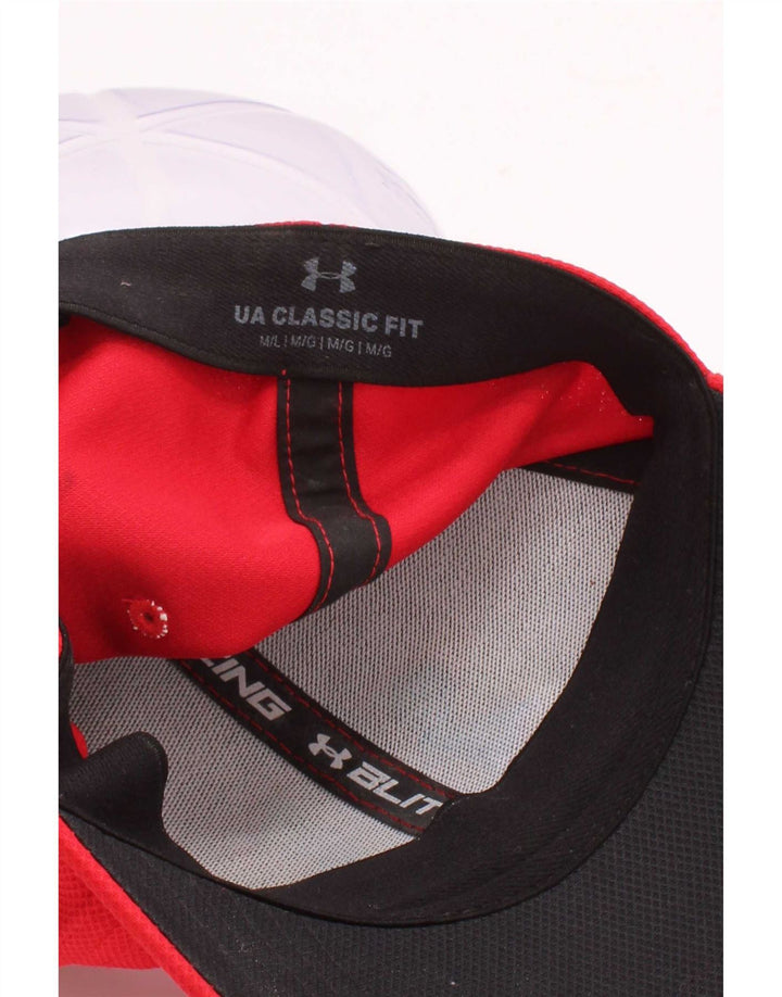 Under Armour Mens Graphic Baseball Cap Medium/Large Red