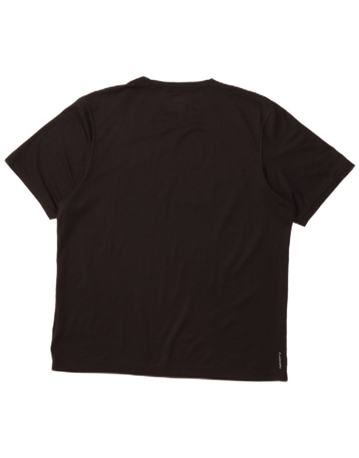 The North Face Mens T-Shirt Top Large Black Polyester