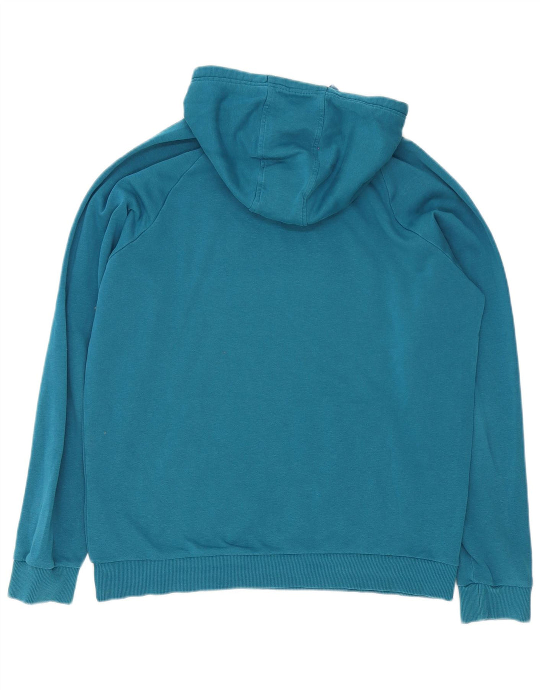 Under Armour Mens Graphic Hoodie Jumper Large Blue Cotton