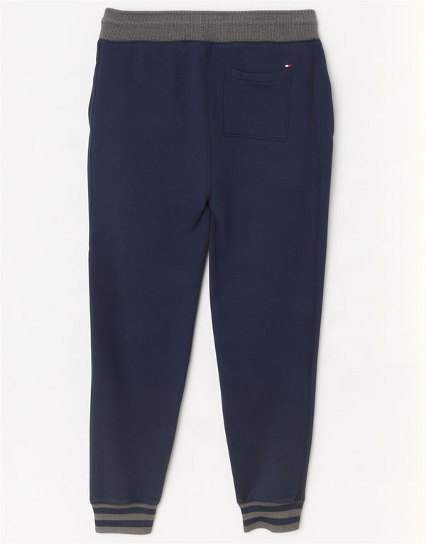 Tommy Hilfiger Womens Tracksuit Trousers Joggers UK 10 Small Navy Blue