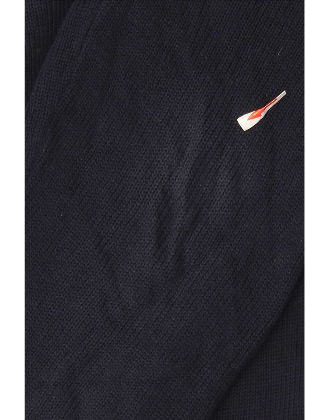 Massimo Dutti Mens Crew Neck Jumper Sweater Medium Navy Blue