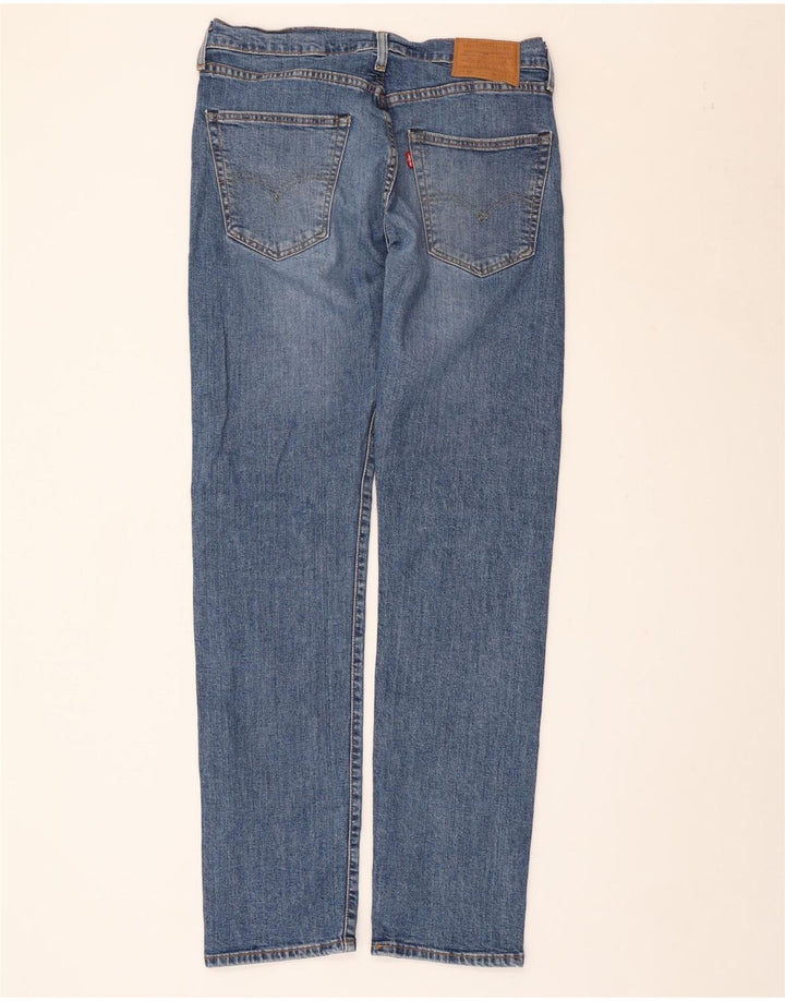 Levi's Mens 502 Tapered Jeans W32 L34 Blue Cotton