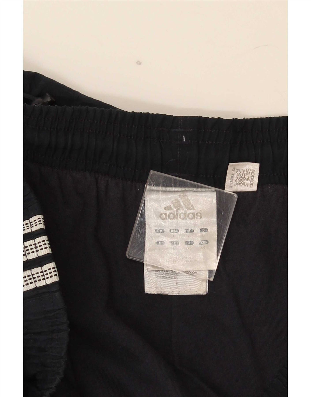 Adidas Mens Capri Tracksuit Trousers Large Navy Blue Polyester