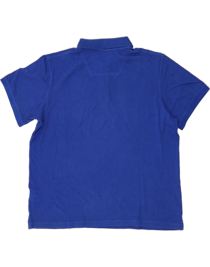 TIMBERLAND Mens Polo Shirt XL Blue Cotton Vintage Timberland and Second-Hand Timberland from Messina Hembry 