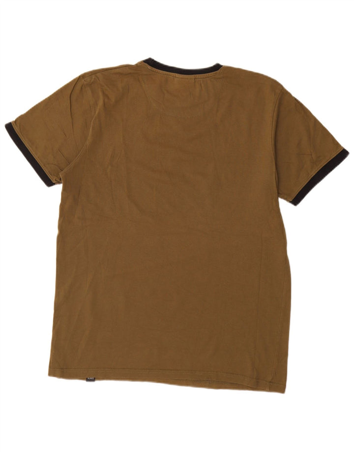 ELLESSE Mens T-Shirt Top Medium Khaki