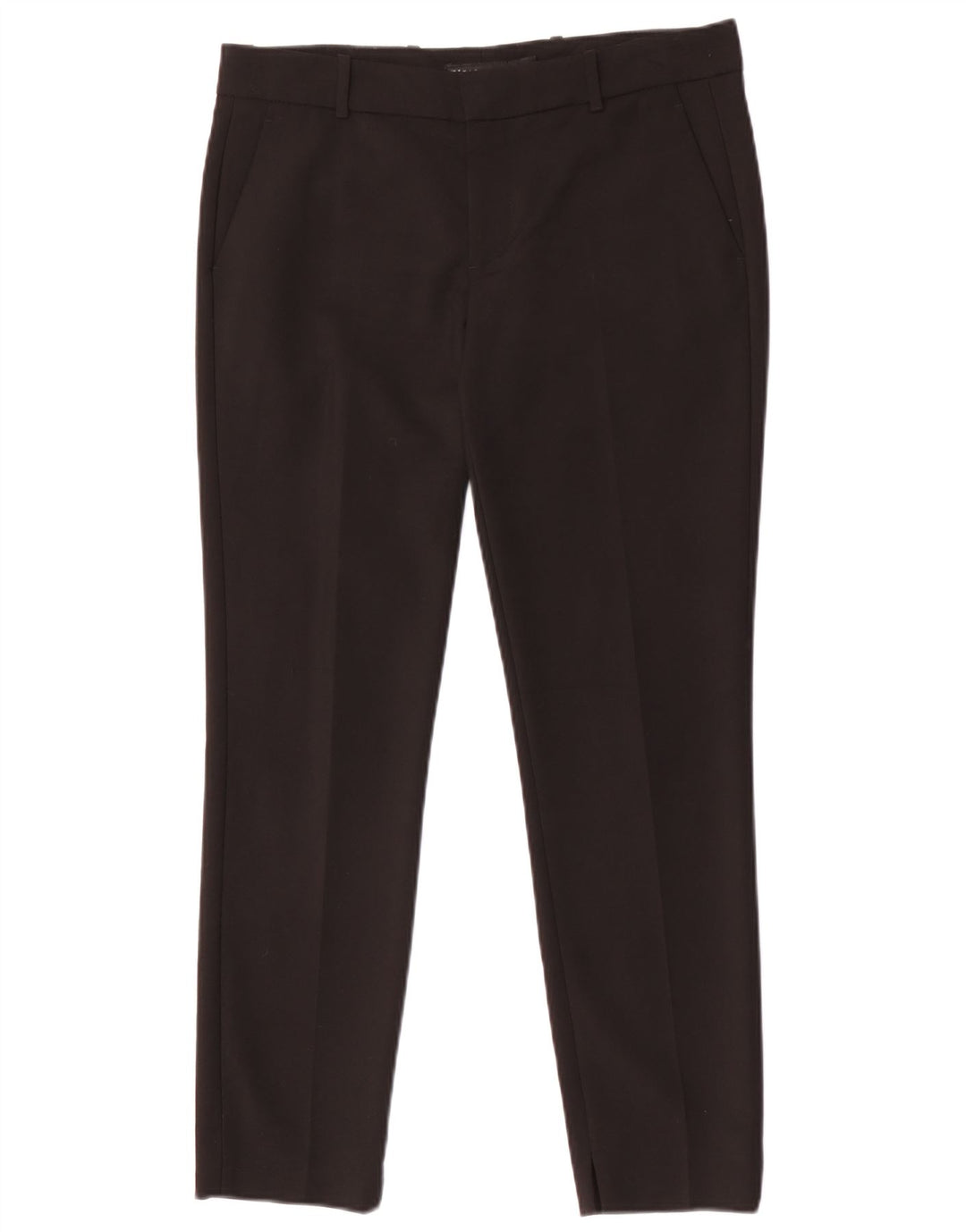 Zara Womens Slim Chino Trousers Medium W28 L28 Black