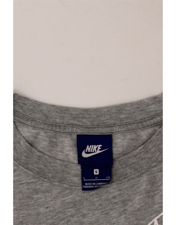 NIKE Mens Graphic T-Shirt Top Small Grey Vintage Nike and Second-Hand Nike from Messina Hembry 