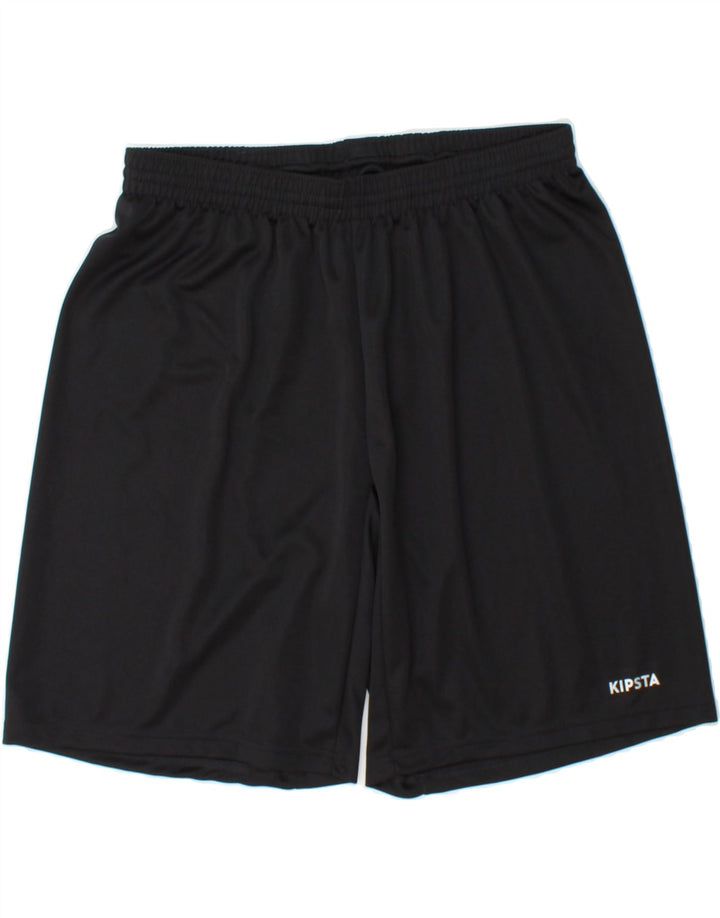 DECATHLON Mens Sport Shorts Large Black Polyester Vintage Decathlon and Second-Hand Decathlon from Messina Hembry 