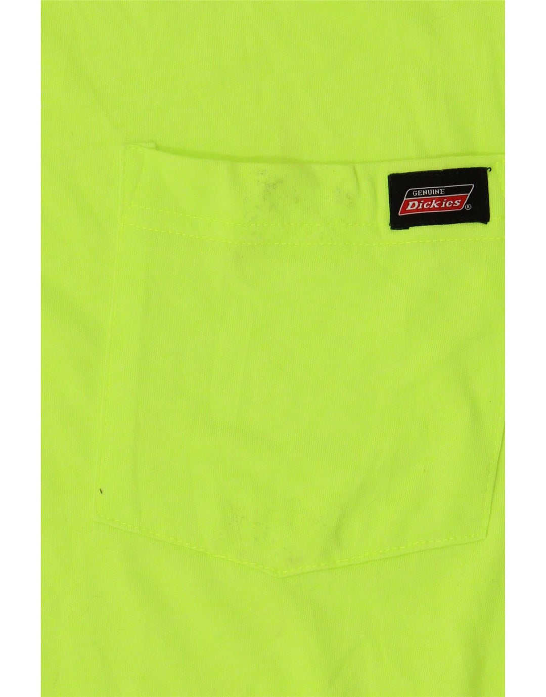 Dickies Mens T-Shirt Top Medium Green Polyester