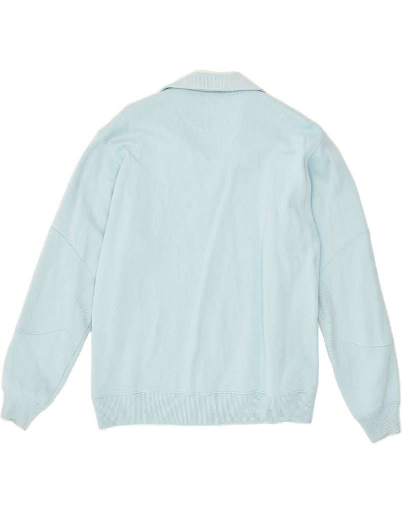 DIADORA Mens Graphic Tracksuit Top Jacket Medium Blue Cotton | Vintage Diadora | Thrift | Second-Hand Diadora | Used Clothing | Messina Hembry 