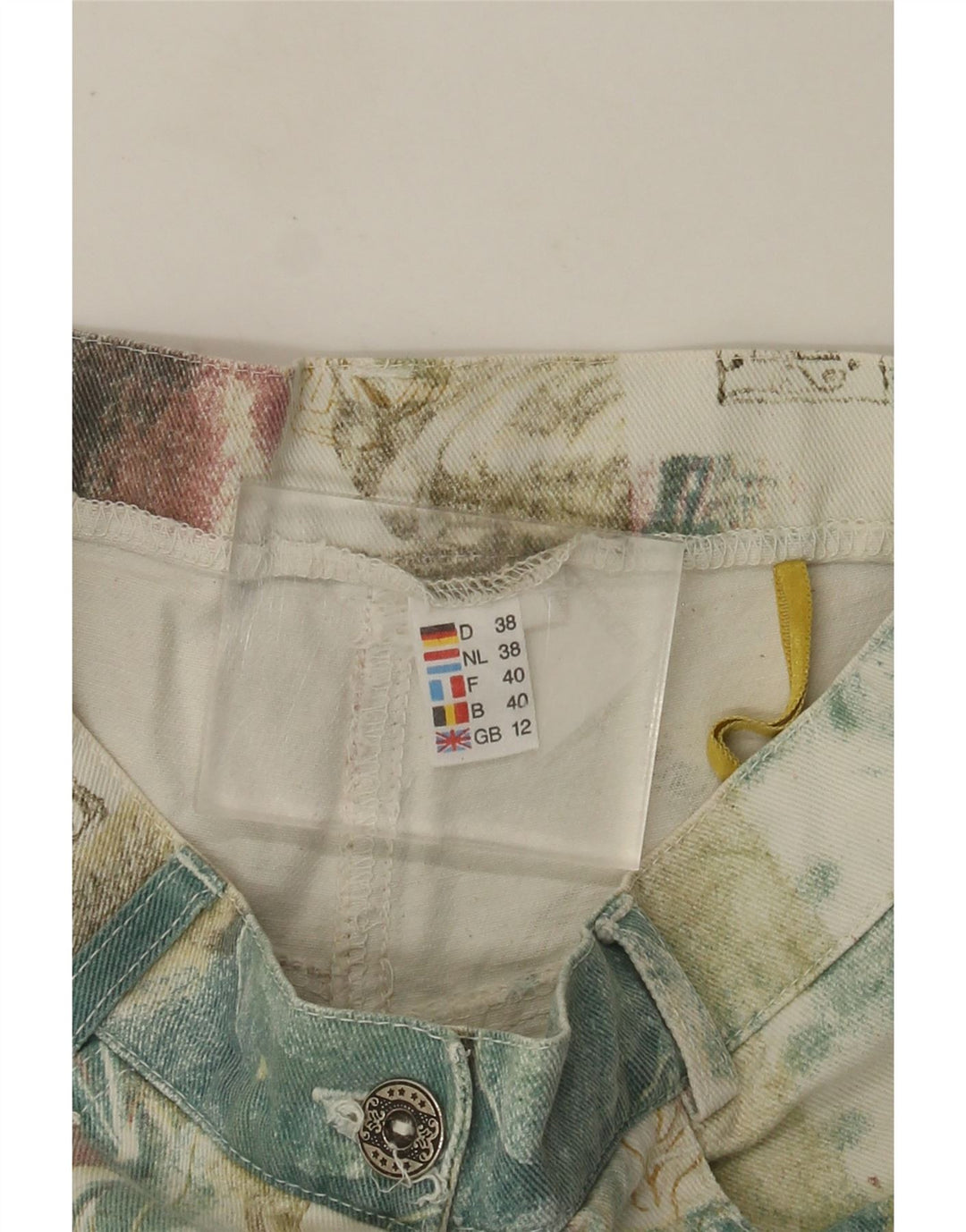 Vintage Womens Casual Shorts UK 12 Medium W26 Multicoloured Floral