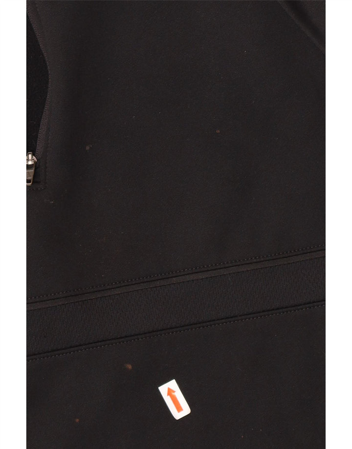 Nike Boys Dri Fit Pullover Tracksuit Top 13-14 Years XL Black Polyester