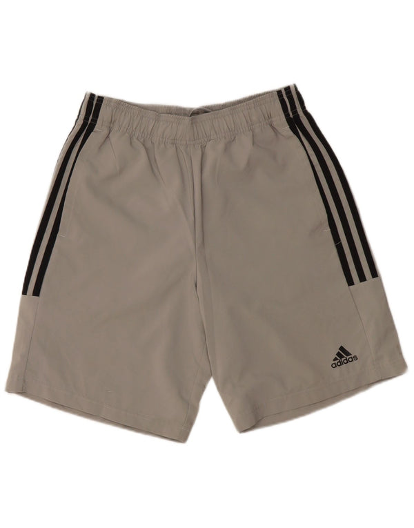 Adidas Mens Sport Shorts Small Grey Polyester