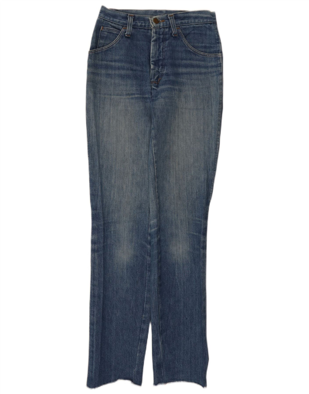 Wrangler Womens Slim Jeans W27 L34 Blue Cotton