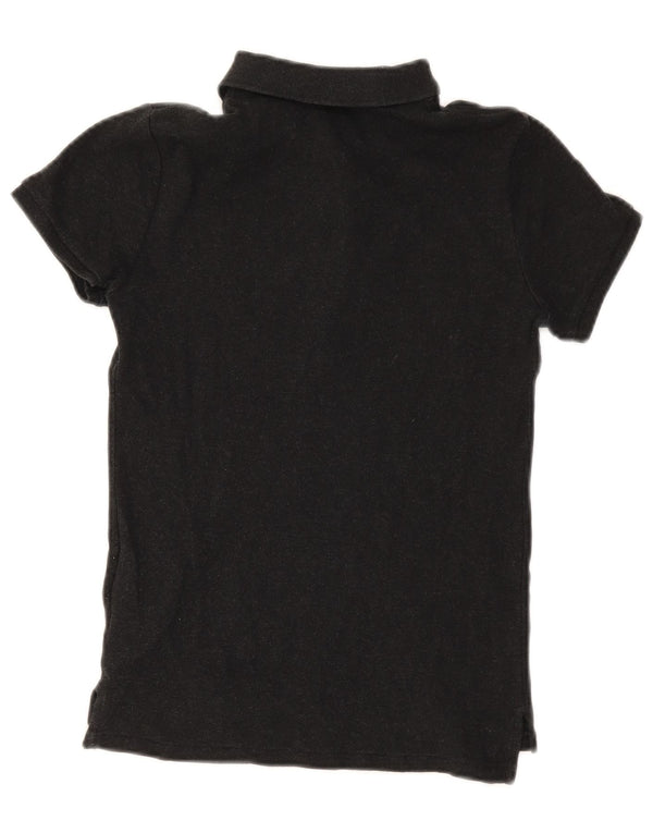 Polo Ralph Lauren Boys Polo Shirt 7-8 Years Small Grey Cotton