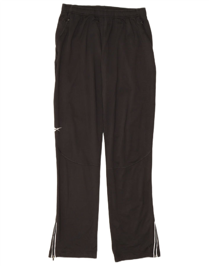 REEBOK Mens Tracksuit Trousers Small  Black Polyester