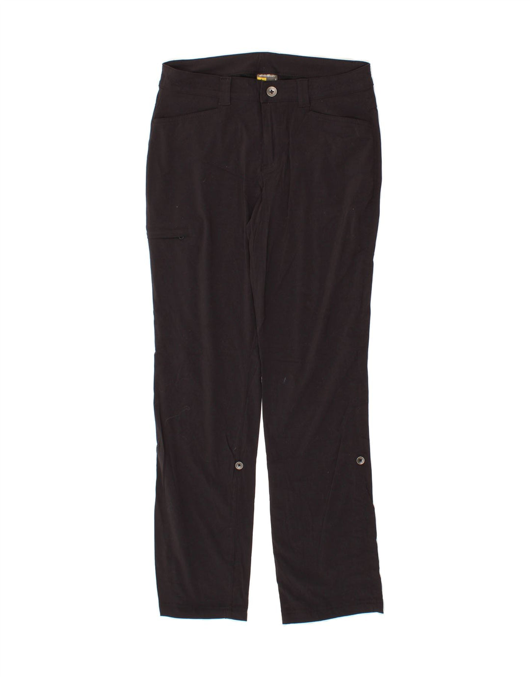 EDDIE BAUER Womens Straight Cargo Trousers US 4 Small W30 L31 Navy Blue Vintage Eddie Bauer and Second-Hand Eddie Bauer from Messina Hembry 