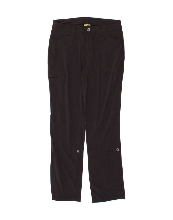 EDDIE BAUER Womens Straight Cargo Trousers US 4 Small W30 L31 Navy Blue Vintage Eddie Bauer and Second-Hand Eddie Bauer from Messina Hembry 