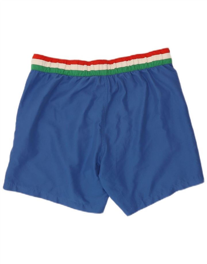 Fila Mens Swimming Shorts Large  Blue Colourblock Polyester